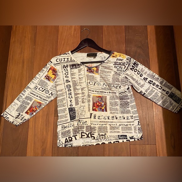 3/4 sleeves tee from fresh FX size Medium - Picture 2 of 3